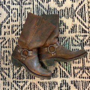 Frye Harness Boots, 8